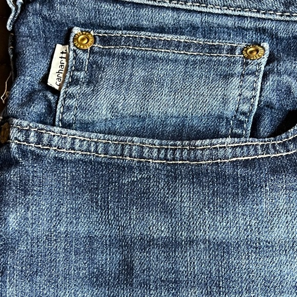 Carhartt Women’s Jean Skirt Original Fit - Blue Denim - Size 18 - Picture 7 of 7